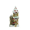 thumbnail image 2 of Northlight LED Lighted Musical House with Reindeer Christmas Decoration - 21.25" - Multicolor, 2 of 2