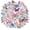 2A-35pcs, variant on 35pcs-70pcs Colorful Stationery Stickers Butterfly PVC Stickers Floral DIY Stickers for Laptops Suitcase Phone