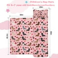 thumbnail image 5 of Pink Cute Dachshund Dog and Love Heart Toddler Nap Mats for Kids Preschool,Sleeping Mat Bag or Kids,Toddler Sleeping Bag,Toddler Nap Mat or Daycare, 5 of 6