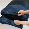 thumbnail image 3 of Madison Park Essentials Satin Sheet Set, 3 of 9