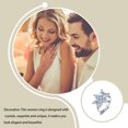 thumbnail image 2 of Qarigey Anillo de mujer, joyería decorativa brillante para nudillos, decoración de mano a la moda, boda, fiesta, vacaciones, artesanía de Metal Ropa, zapatos y accesorios Miscelánea Talla 6, 2 of 6