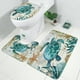 thumbnail image 2 of KAIYANG Juego de 3 alfombrillas de baño, alfombrillas de espuma viscoelástica, suaves y antideslizantes, TAMAÑO 6, 2 of 2