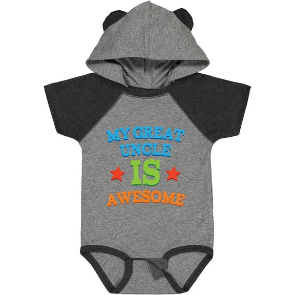 Inktastic My Great Uncle is Awesome Boys or Girls Baby Bodysuit