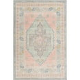 thumbnail image 1 of Unique Loom Tapis Médaillon Lumineux 2' 2 x 3' Rectangle Rose/ivoire, 1 of 1