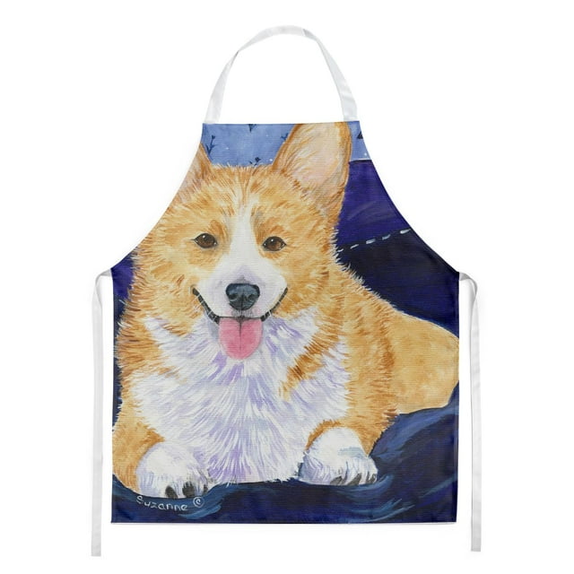 ""Caroline'S Treasures Ss8414Apron Delantal Corgi Grande Multicolor""