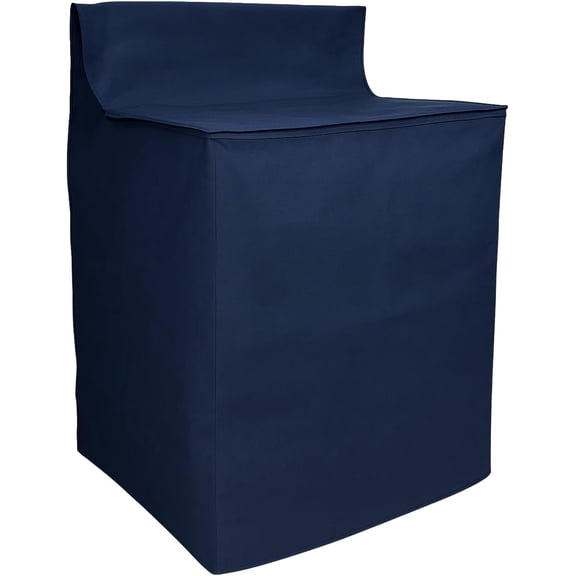 Dependable Industries Durable Washing Machine Cover – Non-Woven, Zippered, Blue – Fits Standard Machines 30"W x 26"D x 41"H – Protects Against Dust, Scratches & Spills