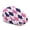 Argyle Grid Pattern, variant on Purple Skull Bow Men Forward Flat Cap with Soft Polyester Fabric, Windproof Newsboy Hat for Driving and Daily Outings