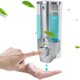 thumbnail image 3 of 2X Dispensador de Jabón, Dispensador de Mano Montado en la Pared, Dispensador de Gel de Mano Manual 350Ml, Gel de Ducha, 3 of 9