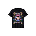thumbnail image 1 of Cotton Short Sleeve T-Shirt Mexican Doll Lele T-Shirt100% Cotton, Fabric Weight 180g, T-shirt to Set off Your Extraordinary Temperament, S-XXXL, Black Top Summer, 1 of 6