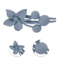 thumbnail image 3 of Unique Bargains 1 Pc Christmas Hair Clips Frosted Flowers Hairdo Clip for Christmas 3.35"x1.97"x1.57" Blue, 3 of 6