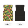 thumbnail image 2 of Naloa Fruits Vegetables And Berries Car Foot Mat Set of 4 Pieces - Universal Floor Liner Neoprene Full Set Floor Mats for Cars Trucks SUV, 2 of 7