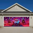 thumbnail image 4 of TIELUTT Bannière de Porte de Garage Design Réactif avec 2 Modes d'Éclairage pour Ruban de Signalisation Chemin de Table en Vrac Saint-Valentin 72 Pouces Long Chemin de Table en Satin 108 Pouces Long Drapeau de Noël Joyeuses Pâques, 4 of 7