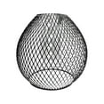 thumbnail image 2 of Colgante de metal Tonos de luz Accesorio Linterna industrial Estilo vintage Bombilla Guardia Pantalla para lámpara de noche Entrada Restaurante Casa , negra negra, 2 of 8