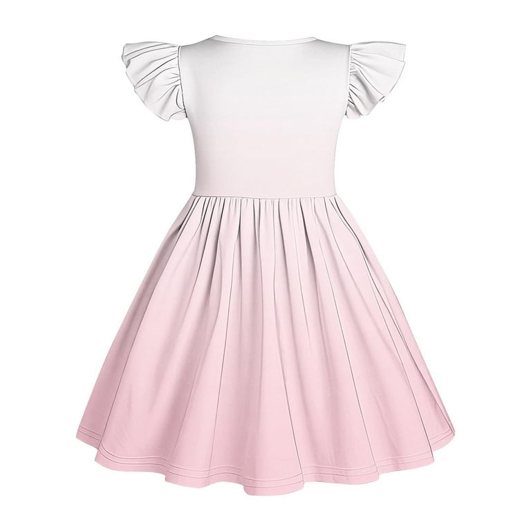 knee length dresses for ladies Tween Girls Crochet Floral Midi Dress 8 main image 0