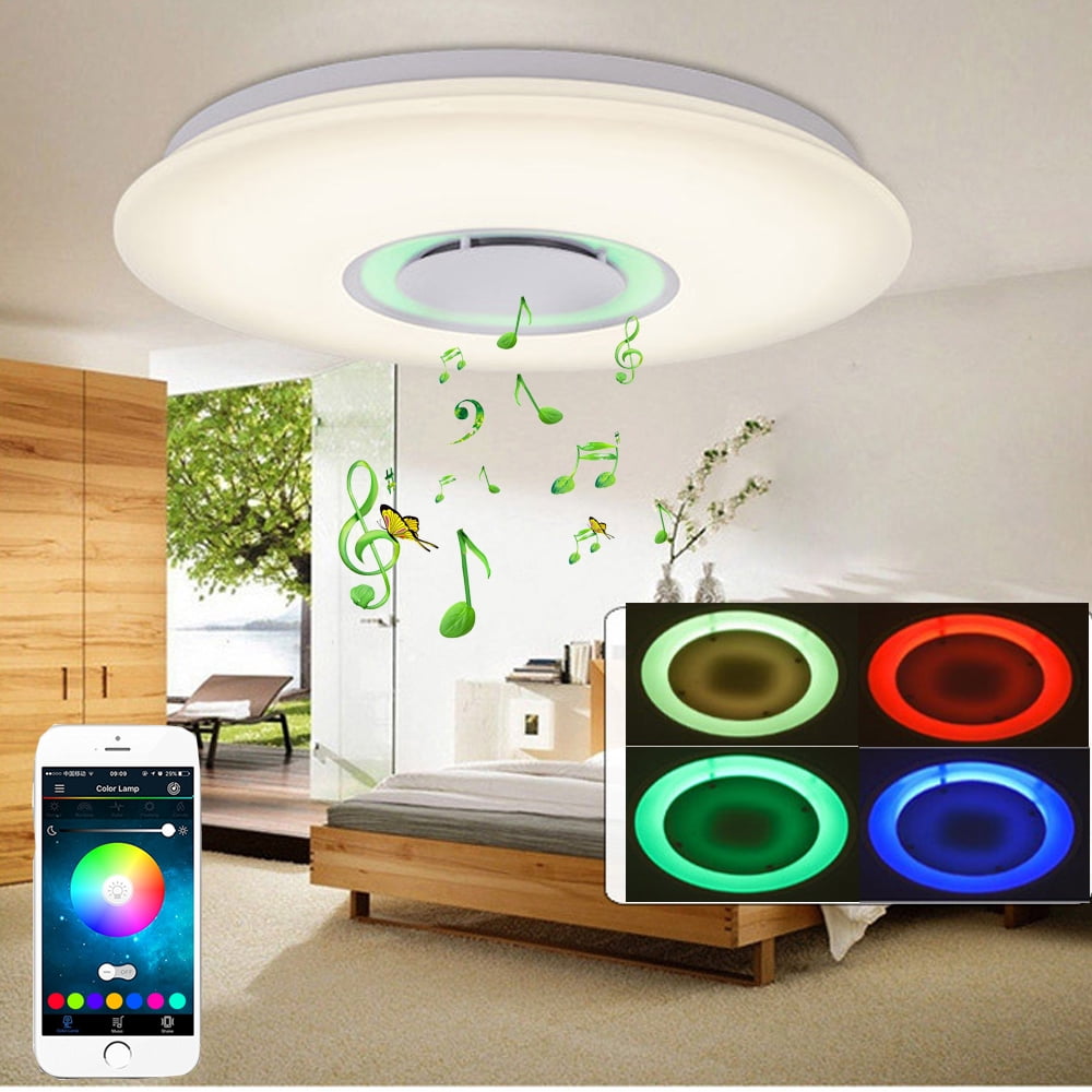 wireless ceiling light speakers