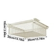thumbnail image 3 of Closet Organizer under $5! Yannianjz Closet Storage Organizer, Drawer Partition Shelf with Pull Out Basket, No Drill Cabinet Divider for Clothes Pants, Metal Wardrobe Box, 3 of 6