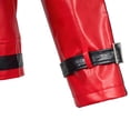 thumbnail image 6 of Cosplay Costume Red Leather Jacket Pop Music Superstar Outfit for Halloween Stage Performance Show Red S, 6 of 6