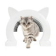 thumbnail image 2 of Miumaeov 12.2*2.16*10.62" Large Cat Door W/Brush XL Indoor Cat Door Pet Door for Cats, 2 of 12