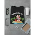 thumbnail image 3 of Merry Christmas At The Beach T-Shirt Men -Smartprints Designs, Male Medium, 3 of 4