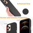 thumbnail image 5 of Molzar Shield Series iPhone 12 Pro Max Case, Built-in Metal Plate for Magnetic Phone Mount Holder, Wireless Charging, 5 of 5