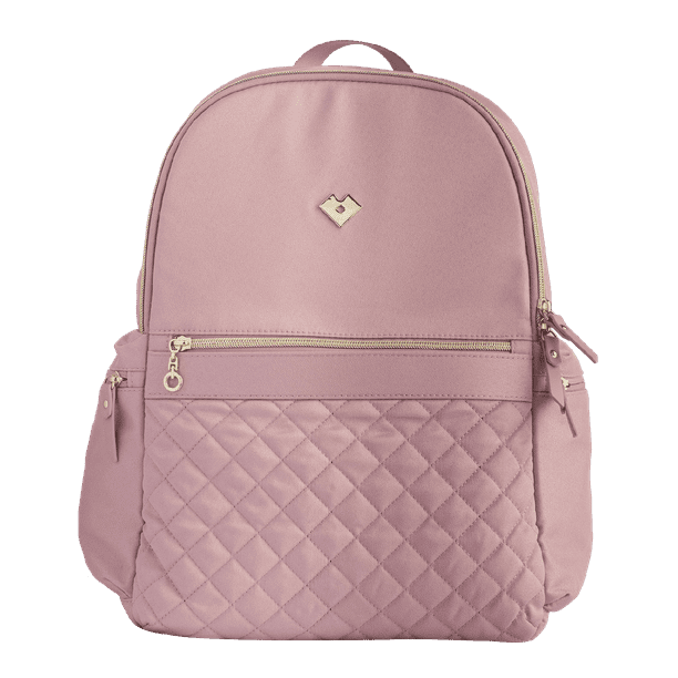 Mochila para Laptop Mujer LuckyLy Modelo Andy rosa UNITALLA hasta 15.6 Pulgadas