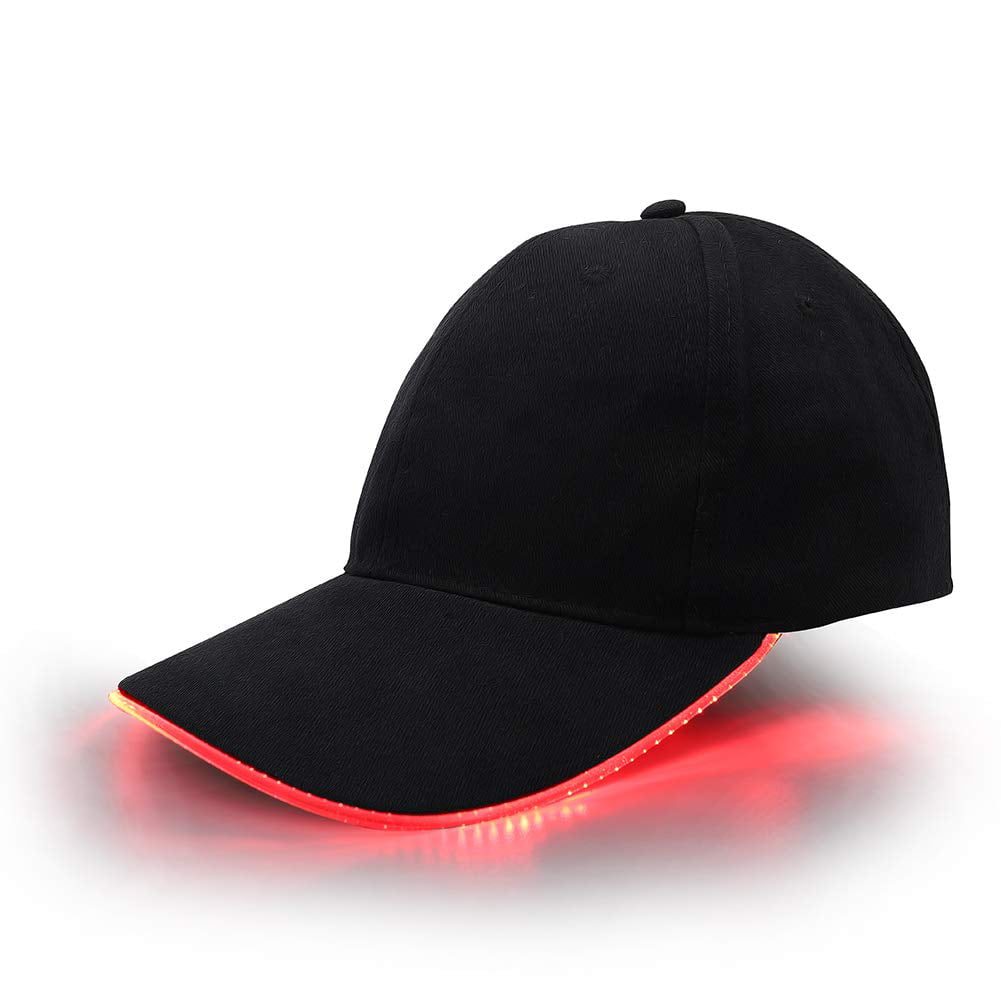 LED Lighted up Hat Glow Club Party Baseball Hip-Hop Adjustable Sports Cap