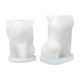thumbnail image 1 of 2 piezas de conejo de Pascua de resina epoxi, modelo de fundición, adorno ligero, decoración de mesa, manualidades DIY para regalos de boda., 1 of 9