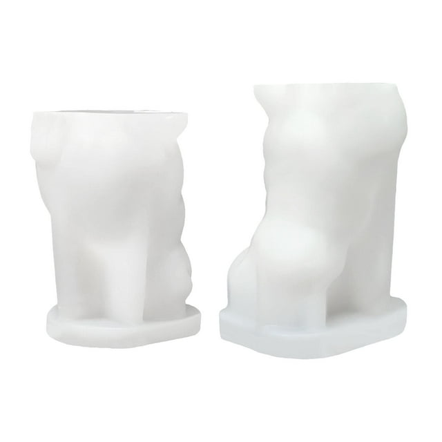 Decoración de mesa de 2 piezas hecha de resina y resina epoxi, ligera, ideal para manualidades, proyectos de bricolaje, regalos, dormitorio u oficina.