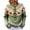 A1 Green, variant on GILIGEGE Halloween Cardigans Sweater for Women Pumpkin Long Sleeve Sweater,Cute Halloween Pumpkin Print Cardigans Sweater,Crew Neck Loose Casual Open Front Cardigan Coat Cozy Holiday Sweaters Beige L