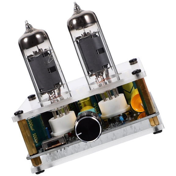 Minkissy Preamp Tube Stereo Preamp Assorted Color 1Pack 4.3X0.6X0.6In