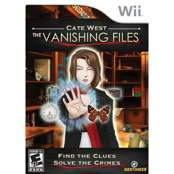 Cate West les Fichiers Qui Disparaissent - Nintendo Wii