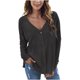 thumbnail image 2 of Moda mujer Casual manga larga sólido largo cárdigan Tops blusa abrigo Fridja  po3988, 2 of 6