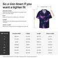 thumbnail image 7 of Disketp Men's Hawaiian Eggplant Print Shirts Button Down Holiday Beach Shirts-XX-Large, 7 of 7