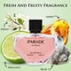 thumbnail image 5 of Parade For Women Edp - Fragancia De Ámbar Y Floral - Notas Altas De Pera, Mandarina Y Bergamota - Vainilla Bourbon Suave Almizcle Blanco Y Benjuí Forman La Base Dulce En Polvo - Elegante Botella De 10, 5 of 8