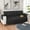 Black BK, variant on Iumwxz Reversible Couch Cover for Cushion Couch Sofa Cover for Dogs Water Resistants Furniture Protector Cover with Foam Sticks Elastic Straps for Pet Cats Easter Navypolyester Flash Deals