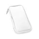 thumbnail image 4 of Bolsas de cosméticos Bolsa de cosméticos profesional PU Organizador de brochas de maquillaje Blanco, 4 of 9