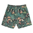thumbnail image 7 of FORMRS Boys Swim Trunks Quick Dry Mesh Lining Beach Boardshorts, Sizes XS-XL, Green Vibrant Forest Pattern, 7 of 7