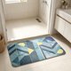 thumbnail image 1 of YiJuHui Super Absorbent Bath Mat, Russian Style Diatom Mud Floor Rug, Quick Drying Non-Slip Bathroom Rug, Water Absorbing Shower Mat for Bathroom Floor Safety, Anti-Mold Bath Mat for Wet Areas, 1 of 7