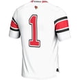 thumbnail image 3 of Men's GameDay Greats #1 White Illinois State Redbirds Endzone Football Jersey, 3 of 4