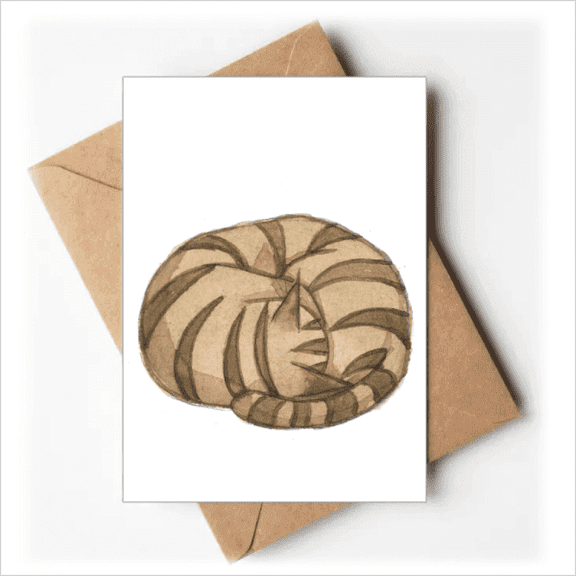 Miaoji Painting Watercolor Cat Dragon-Li Greeting Cards You are Invited Invitations