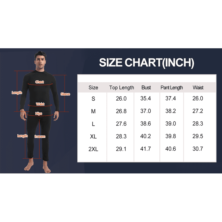 DAKIMOE Men's Fleece-Lined Thermal Underwear Set photo 4