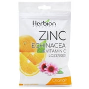 Herbion - Zinc Echinacea & Vitamin C Lozenges Orange Flavor - 25 Lozenges