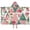 Pioneer Flower Floral-2, variant on Pioneer Flower Floral Print Pattern Hooded Bath Towel，50"x30" for Ages 3 To 12 Kids, Quick Dry Lightweight Soft Microfiber Hood Beach Towel Cover Up for Kids