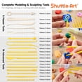 thumbnail image 3 of Kit Arcilla Polimerica Shuttle Art 57 Colores Accesorios, 3 of 5