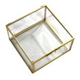 thumbnail image 1 of AMLESO Glass Jewelry Box Tabletop Plants Planter Home Decor 13 x 13 x 8cm, 1 of 8