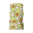 thumbnail image 2 of Rocae Cute Avocado for Men's Basketball Jersey Lightweight and Breathable Athletic Tank Top,Quick-Drying Sports Jersey, 2 of 9