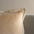 thumbnail image 4 of Safavieh Jordy 18" x 18" Modern Cotton Decorative Pillows, Ivory/Natural, 4 of 4