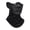 Black, variant on Ice Silk Sports Neck Gaiter Outdoor Dust Sunscreen Motorcycle Cycling Half Face Cover Cycling Snood Bandanas
