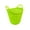 Green, variant on Small Round Storage Basket – Versatile Mini Basket for Home Storage, Gift Baskets, Durable and Flexible, with Handles – Cute and Functional Design, Green
