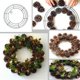 thumbnail image 5 of Anillo De Flores Metálico De 8 Pulgadas/20 Cm Paquete De 5 Anillos Redondos Para Decoraciones Navideñas Diy, 5 of 8